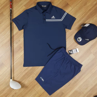 Bộ Quần Áo Golf Adidas Cộc Tay Chính Hãng (VNXK)