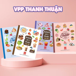 Vở 4 ô ly khổ Class- học sinh 96 trang Foody Hồng Hà 0310.