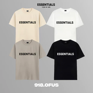 Áo Thun ESSENTIAL Cotton 100% - Nam Nữ Unisex Form rộng