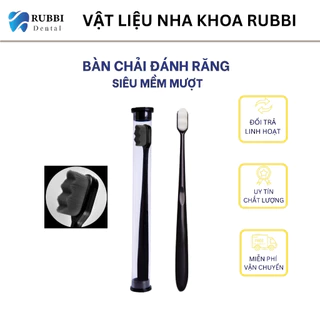 Bàn chải đánh răng lông mềm Rubbi cho răng nhạy cảm