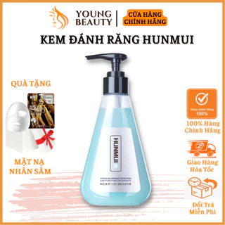 Kem đánh răng HUNMUI - Kem đánh răng dạng gel lỏng thơm, vệ sinh răng miệng không hôi miệng - YOUNG BEAUTY