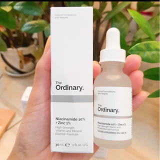 (Mua 3tang1qua)Tinh chất sáng da The ordinary Niacinamide 10% + Zinc 1% (30 ml)