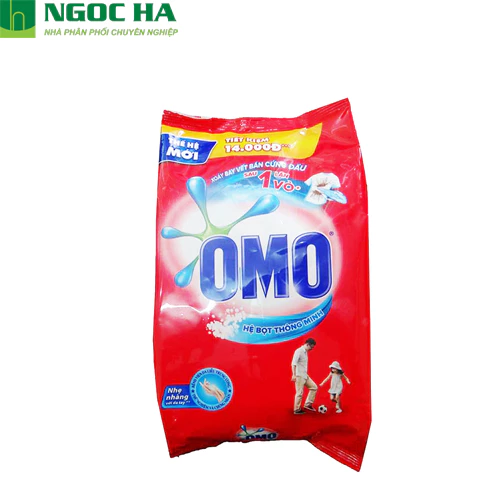 Xà phòng (Bột giặt) OMO đỏ 800g