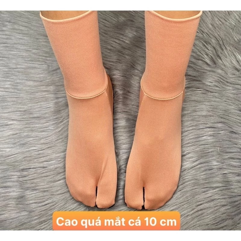 Set 2 ĐÔI Vớ tất chân vớ hài ống dạng giầy chống nắng giữ ấm giữ sạch chân