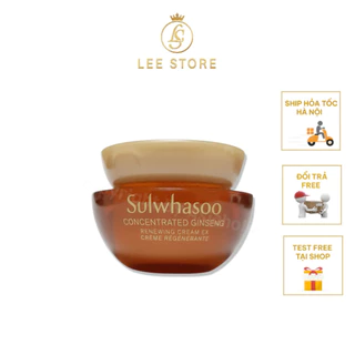 Mini size 5ml] Kem Nhân Sâm SULWHASOO mẫu mới_CONCENTRATED GINSENG RENEWING