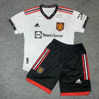 Bộ Quần Áo Bóng Đá CLB Manchester United, Áo Đá Banh Mới Nhất 2022/2023 Chuẩn Mẫu Thi Đấu - Vải Polyester Thái Lan