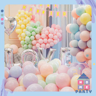 [TPHCM] Bong Bóng Pastel Macaron Nhiều Màu Ngọt Ngào Đáng Yêu Trang Trí Sinh Nhật - Party - Happy Birthday - Sự Kiện