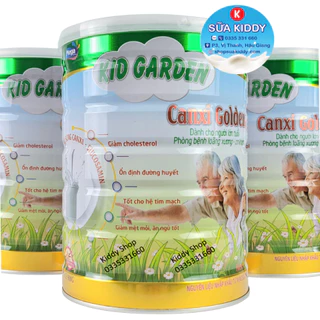 [Kèm thẻ tích điểm] Sữa Canxi cho người già, phòng bệnh loãng xương, đau nhức khớp KidGarden Canxi 900g