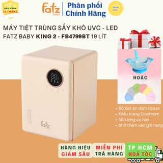 Máy Tiệt Trùng UVC-LEDs FATZ BABY KING 2 - Sấy khô/ Bảo Quản/ Làm sữa Chua/ Sấy Hoa Quả - FB4799BT - Mom and Home