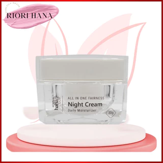 Kem Dưỡng Trắng Sáng Ban Đêm RIORI HANA - NIGHT CREAM 30g