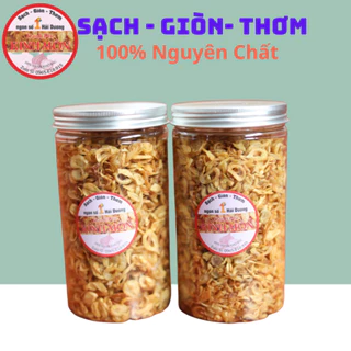 Hành ta phi 500gr nguyên chất loại 1 nhà làm siêu thơm ngon