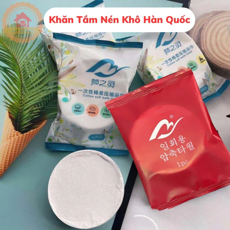 Khăn tắm nén đa năng tiện lợi phù hợp cho những chuyến du lịch công tác dã ngoại