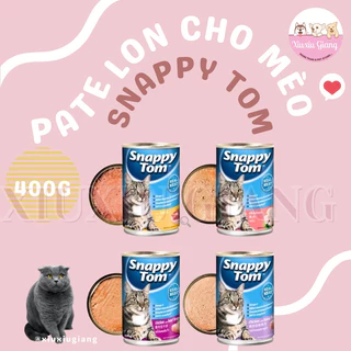 Pate Lon Cho Mèo Lớn Snappy Tom 400g - Xiuxiu Giang