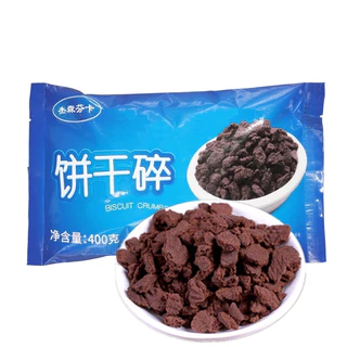 Vụn bánh Oreo gói 400g trang trí, topping cho các món đồ uống