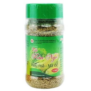 Trà râu ngô rau má mã đề - lọ 150g hỗ trợ lợi tiểu, mát gan, thanh nhiệt giải độc