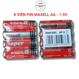 Pin AA - AAA Pin tiểu Super Maxell Đỏ 1.5V