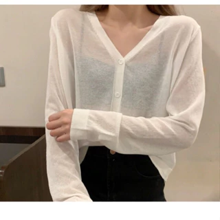 SIÊU PHẨM HOT-Áo cardigan len mỏng mềm C395