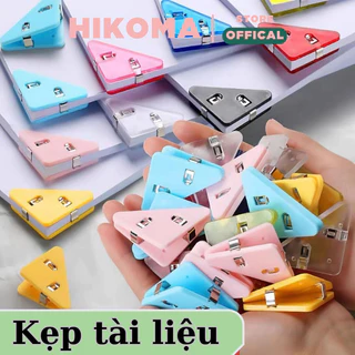 Kẹp tài liệu a4 cute - kẹp tài liệu nhựa trong suốt - 1 cái - giá rẻ - HIKOMA STORE