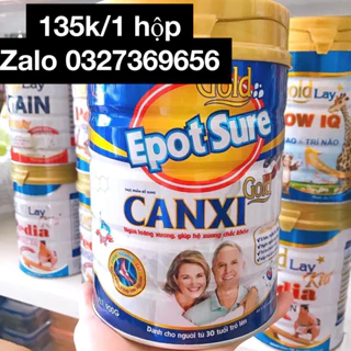 Sữa Epot sure canxi ngừa loãng xương, tiểu đường 900g