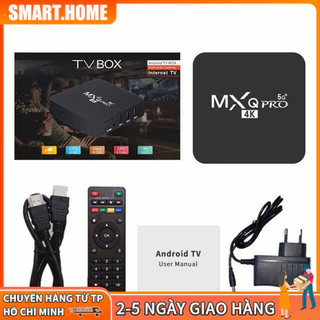 tv box android mxq pro 4k 5g, 1GB + 8GB Máy Phát Đa Phương Tiện 4 Nhân 4K HD 3D