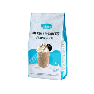 Bột kem béo thực vật Frappe FR33, Bột mix luave/ Bột chống phân tầng (1kg)  - may3.vn