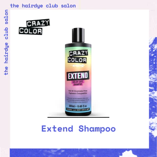 Dầu gội giữ màu không sulfate tóc Crazy Extend Shampoo 250ml