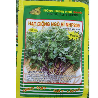 Hạt giống ngò rí tía Nông Hưng Phú NHP209 (Rau mùi) 20gr