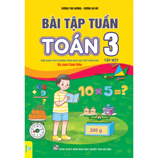 Sách - Bài Tập Tuần Toán Lớp 3 Tập 1 - Cánh Diều - ndbooks