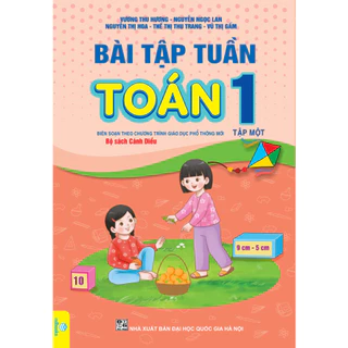 Sách - Bài Tập Tuần Toán 1 - Biên soạn theo chương trình GDPT mới - Cánh Diều - ndbooks