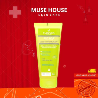 Sữa Rửa Mặt Floslek Dạng Gel Dành Cho Da Dầu Nhạy Cảm Da Nhờn Mụn - Muse House