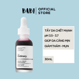 Tinh Chất Peel da The Ordinary AHA 30%+BHA 2% Peeling Solution 30ml