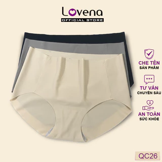 Quần Lót Nữ Cạp Cao Đúc Su Không Đường May Lovena QC26