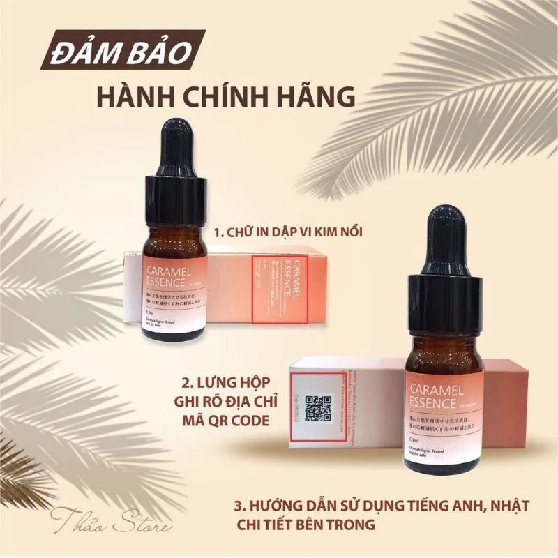 Serum Caramel Essence Viện Da Liễu Nhật Bản giảm mụn