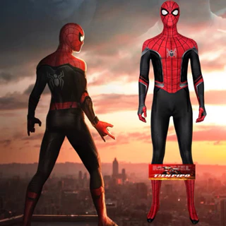 Bộ Cosplay suit Spider Man Far From Home co giãn chất đẹp