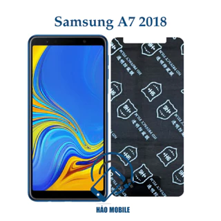 Dán chống nhìn trộm Samsung A7 2018 (A750) - Dán cường lực dẻo nano 9H+