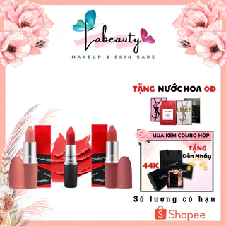 Son Mac chính hãng 602 Matte đỏ gạch, Mac 706 Relentlesly Red Rettro Matte Full Size