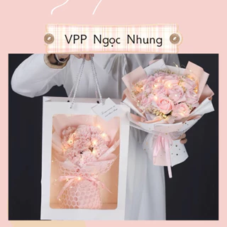 Túi giấy một mặt kính đựng bó hoa, quà tặng siêu sang ❤️ 25*35*15 cm