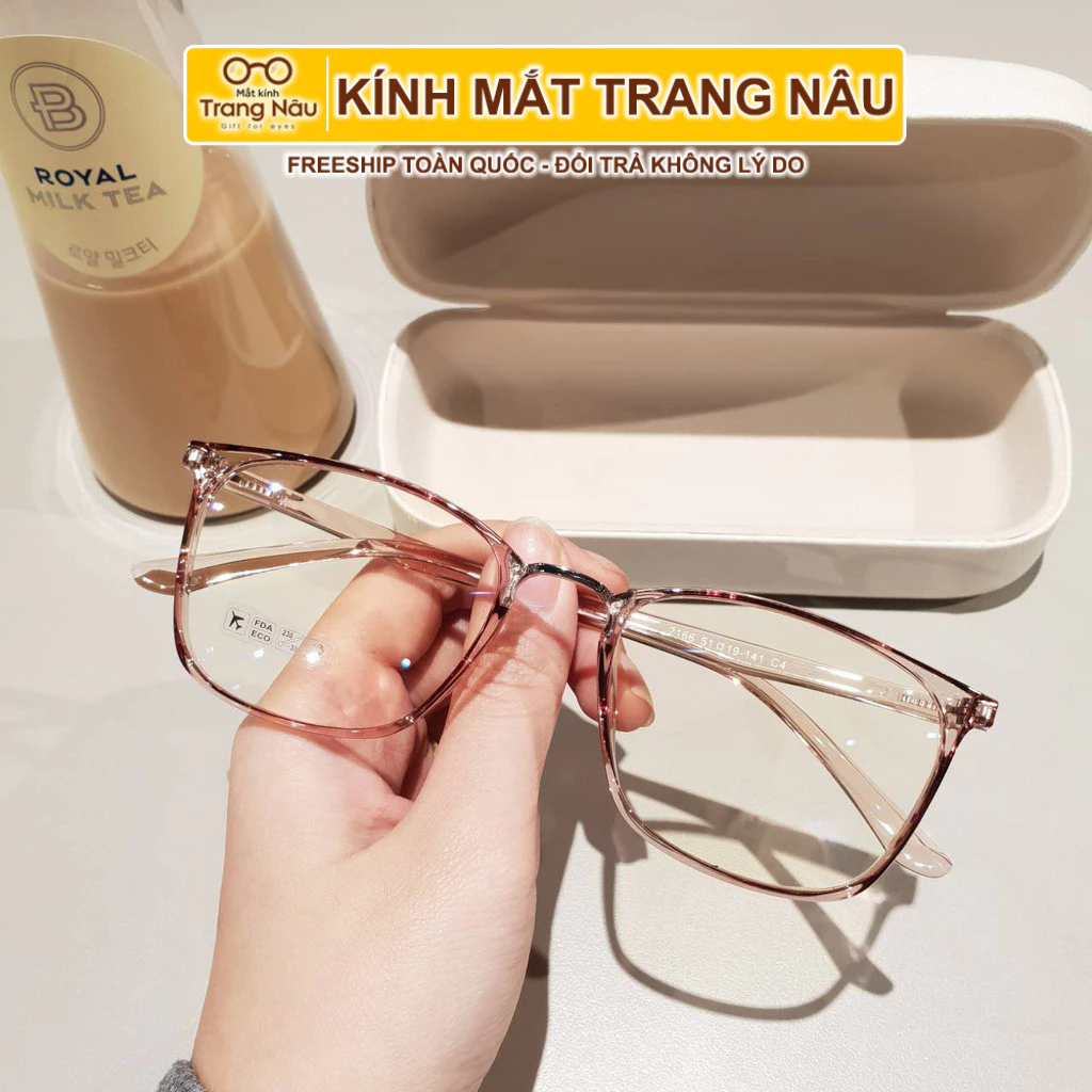 Gọng cận dẻo hàn quốc 2166 mã mới - Kính Mắt Trang Nâu