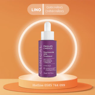 Tinh chất serum làm sáng da mờ thâm thu nhỏ lỗ chân lông PLC Niacinamide 20%