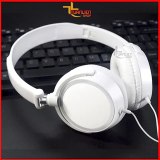 Tai Nghe Chụp Tai F10 Plus Headphone Nghe Nhạc Cực Hay Âm Bass Mạnh Mẽ, Tai Nghe Chụp Tai Có Dây Bảo Hành 12 Tháng