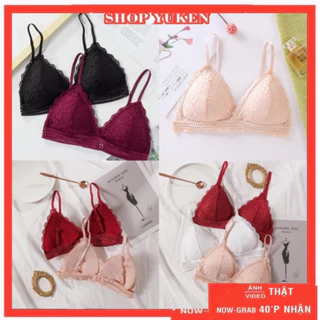 Áo lót nư,áo bra ren ,bralette Nâng Nhẹ thoải mái dưới 65kg