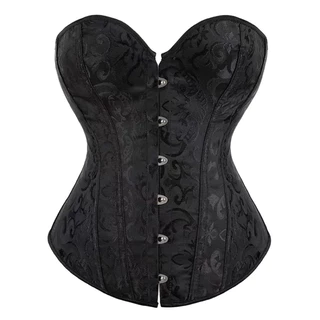 CORSET GOTHIC TRƠN HOẠ TIẾT RÚT DÂY SIẾT EO