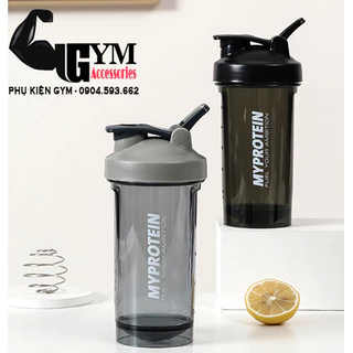 Bình lắc thể thao bình lắc sữa Shake bottle Myprotein Trong Cao Cấp 600ml