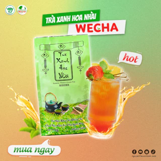 Trà Xanh Hoa Nhài Wecha 1KG - Jasmine Flower Green Tea, Pha Trà Trái Cây, Trà Sữa Thơm