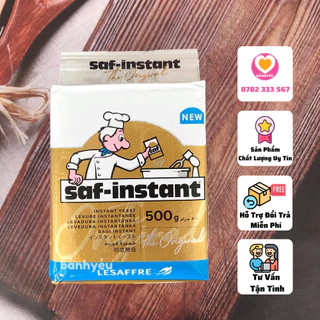 Men ngọt PHÁP hiệu Saf-instant 500g - Men nở làm bánh mì - PL36