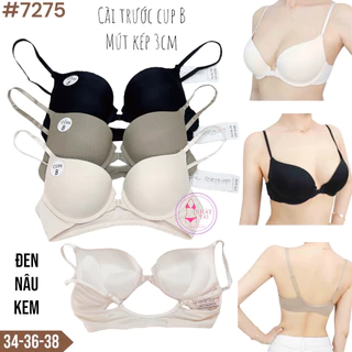 [Size 34-38] Áo ngực cài trước cup B mút kép nâng ngực 7572