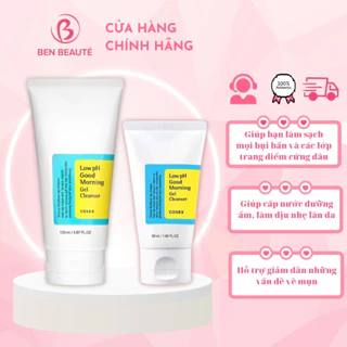 Sữa Rửa Mặt Dạng Gel Cosrx Low pH Good Morning 150ml