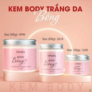 [CHÍNH HÃNG 💯%] KEM BODY TRẮNG DA BÔNG ONAYA