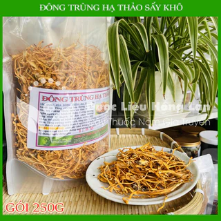 ✅[THƯỢNG HẠNG] Đông Trùng Hạ Thảo 250gr Sấy Khô Sợi To Ngon Hàng Cao Cấp Bồi Bổ Cơ Thể