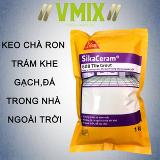 [1kg] Vữa xi măng trám khe gạch ,keo chà ron gạch trong nhà và ngoài trời , keo trám vết nứt tường ngoài trời chống thấm